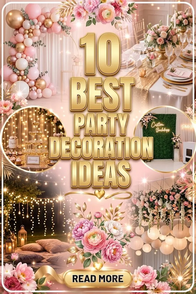 10 Best Party Decoration Ideas: