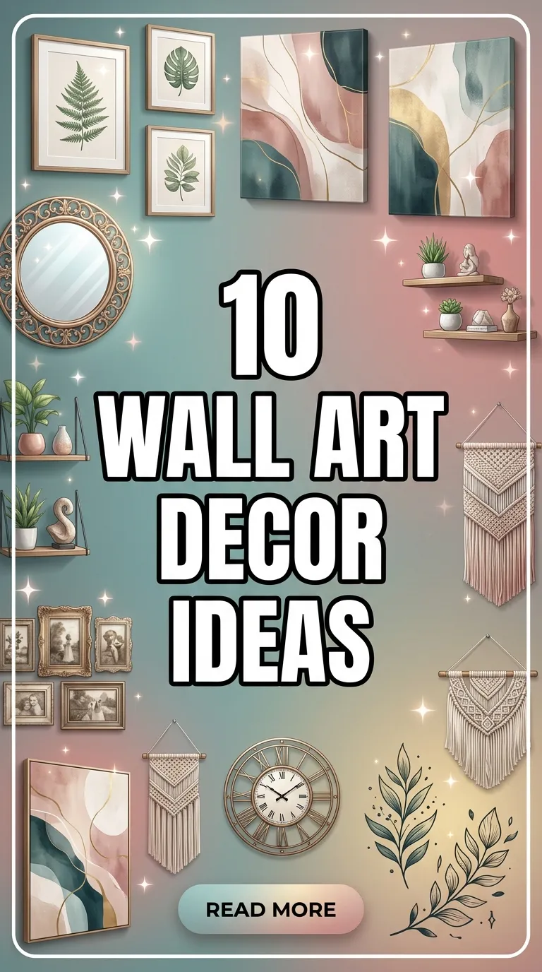 10 Wall Art Decor Ideas: