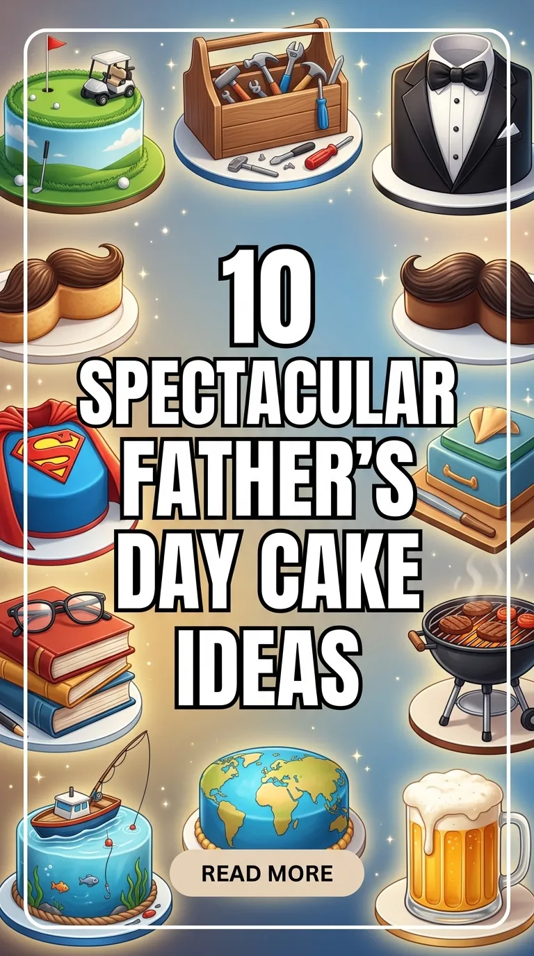 10 Best Father’s Day Cake Ideas.