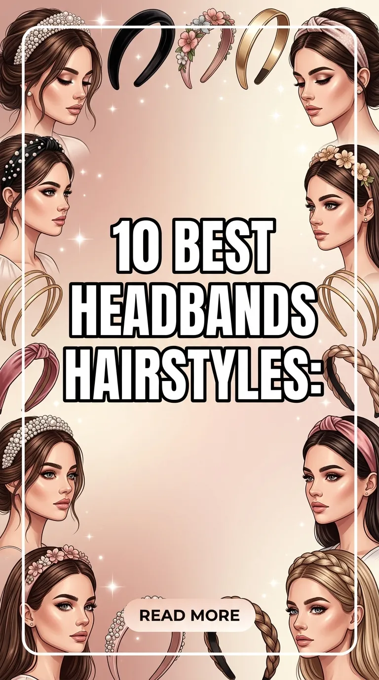 10 Best Headbands Hairstyles: