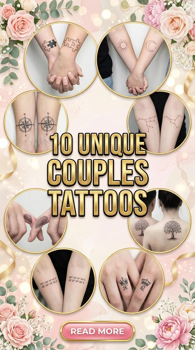 10 Unique Couples Tattoos: